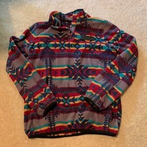 Kavu 1/4 Button Up Sweatshirt